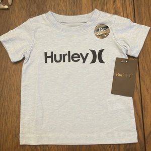 Hurley Heather Blue & Black T-Shirt 12 months